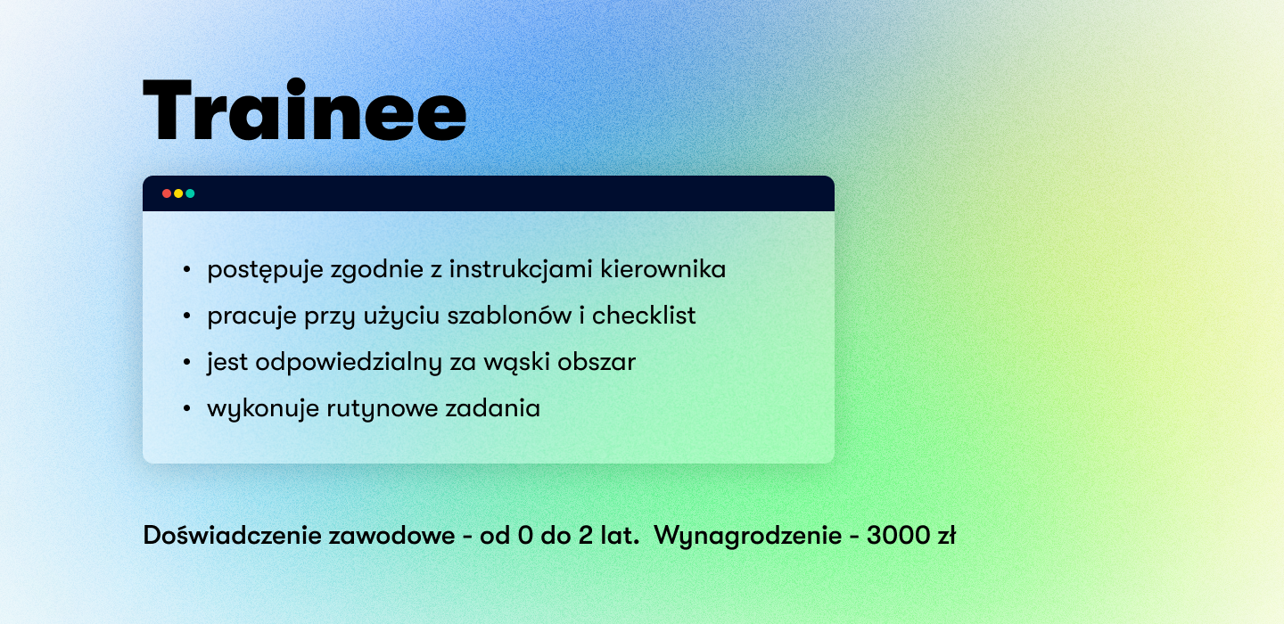 Co robi stażysta w Analityce Biznesowej IT